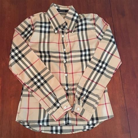 cheaper brands like burberry|burberry plaid shirt look alike.